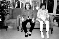 Happy Residents of Villa Cathay in Monochrome