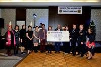 Point Grey Lions Club Christmas Dinner 2022. Photos by Kee