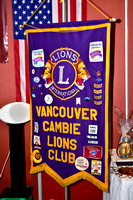 Vancouver Cambie Lions Club Installation Dinner 2017