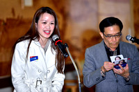 Conny Lin, Liberals candidate, visits Villa Cathay