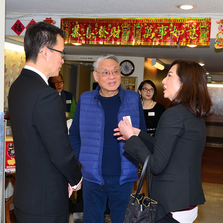 Mr. Andrew Gao (head of Singtao Canada) and Penny Chan