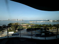 View from my hotel room in Zhangjiang